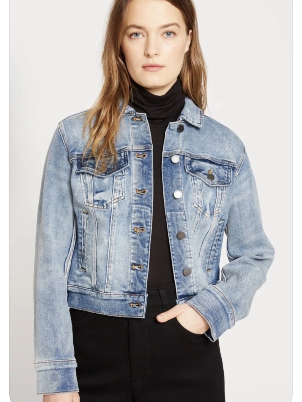 NWT UNIVERSAL STANDARD Kelsey Denim Jacket - Sz 14/16